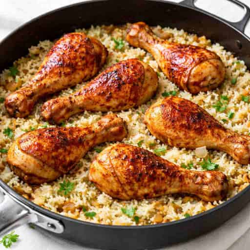 Category image for One-Pan Paprika Chicken and Jasmine Rice