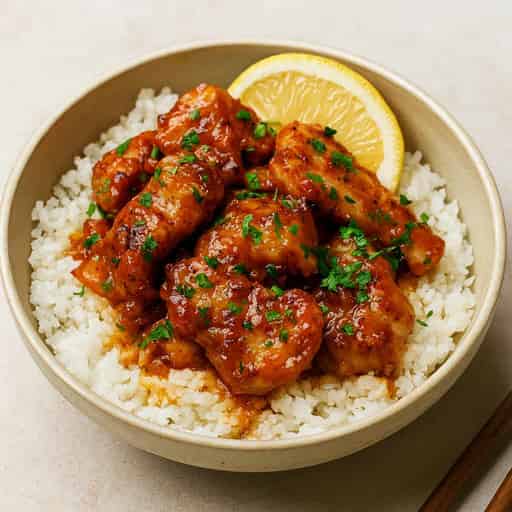 Easy One Pan Chicken Shawarma with Garlic Sauce