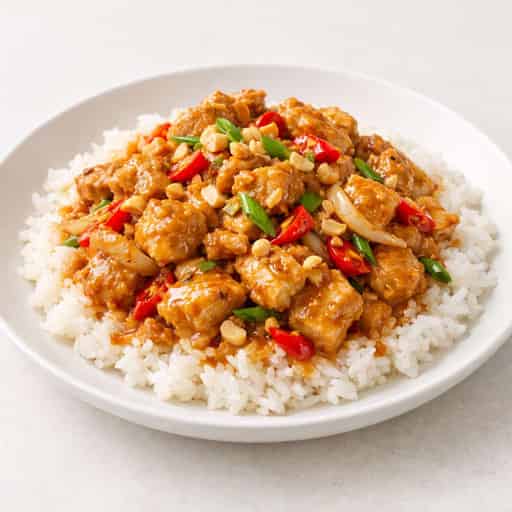 Pinakurat Peanut Chicken Stir-Fry