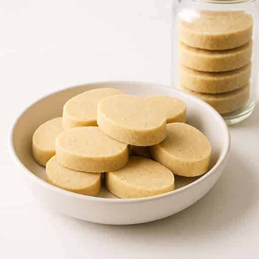 Classic Polvoron (No-Bake Filipino Milk Cookies)