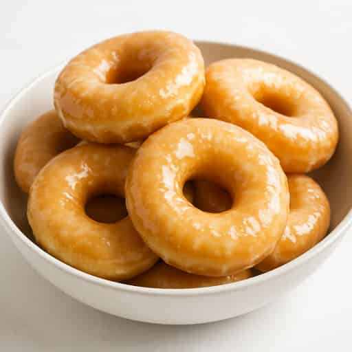 Fluffy Sugar-Glazed Donuts