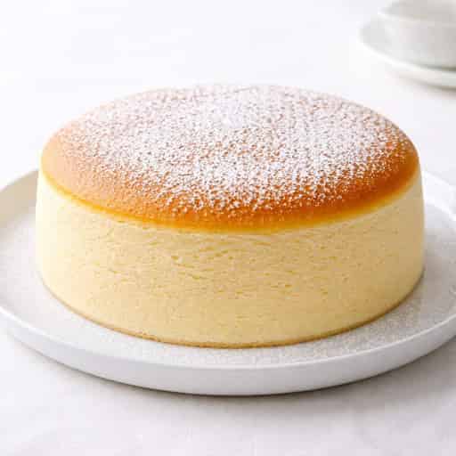 Fool-Proof Japanese Cheesecake (20 cm / 8-Inch)