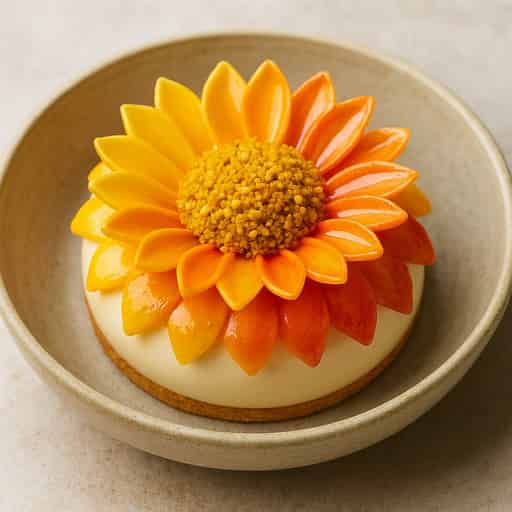 Category image for Honey Almond Flower Entremet with Lemon Pollen Gel