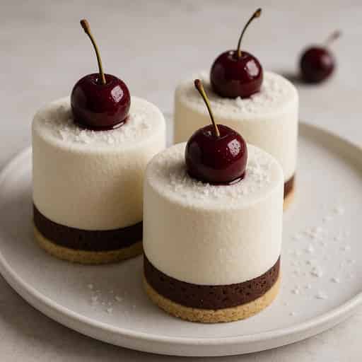 Category image for Mini White Forest Kirsch Cherry Cakes