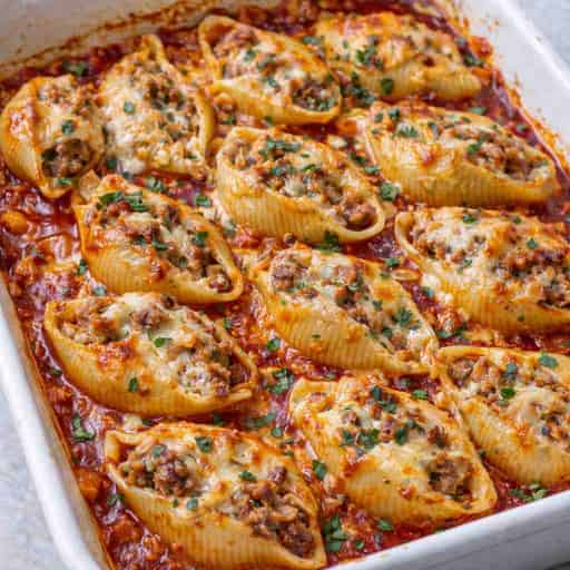 Category image for Sausage Stuffed Baked Pasta Shells