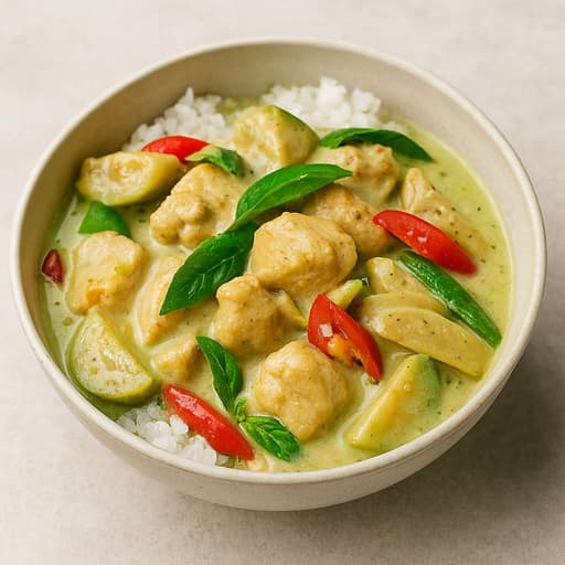 Authentic Thai Green Curry — Fragrant, Creamy & Bold