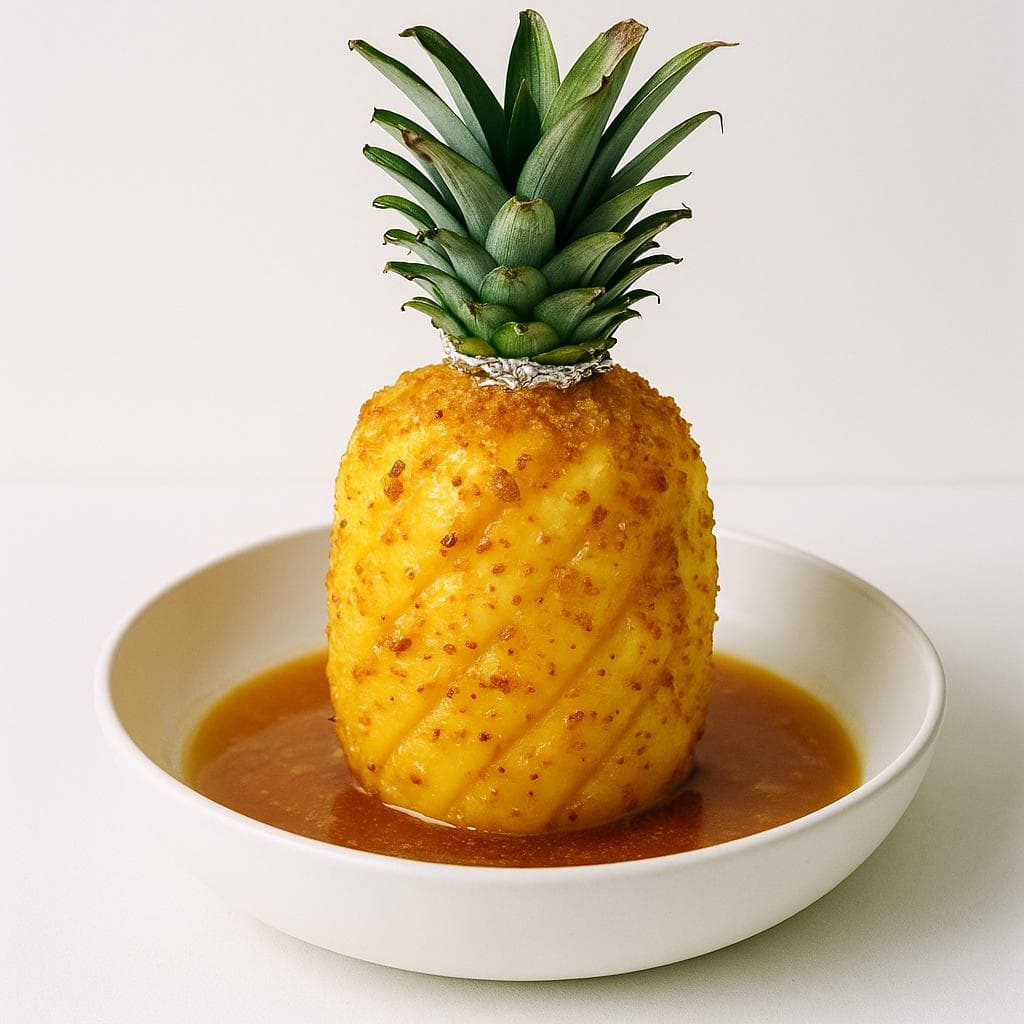Baked Pineapple with Bergamot image