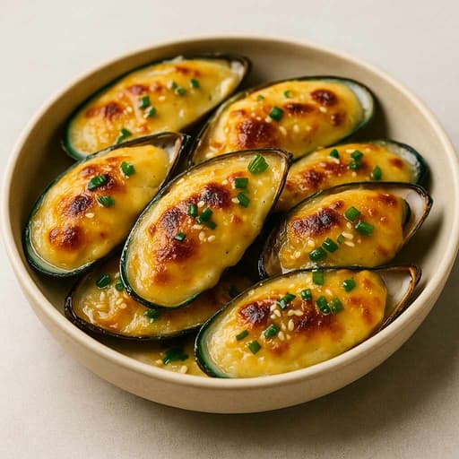 Baked Tahong with Mornay Sauce—Moist, Cheesy & Golden image