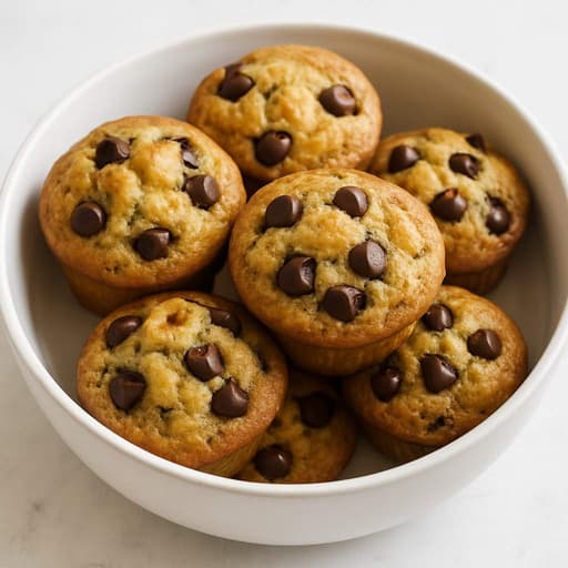 Banana Chocolate Chip Muffins image