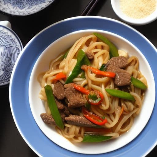 Beef Udon Stir Fry image