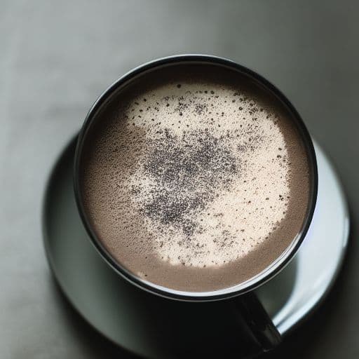 Black Sesame Latte image