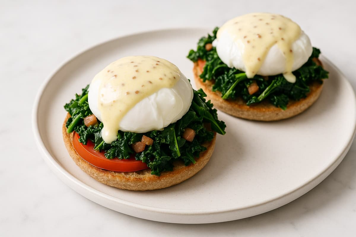 BLT Eggs Benedict image