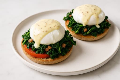 BLT Eggs Benedict image