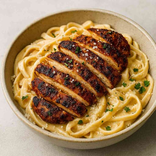 Spicy Cajun Chicken Alfredo That Beats Restaurant Pasta 🤠🍝 image