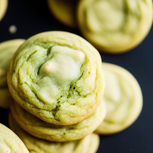 Catherine Zhang Matcha White Chocolate Cookies image