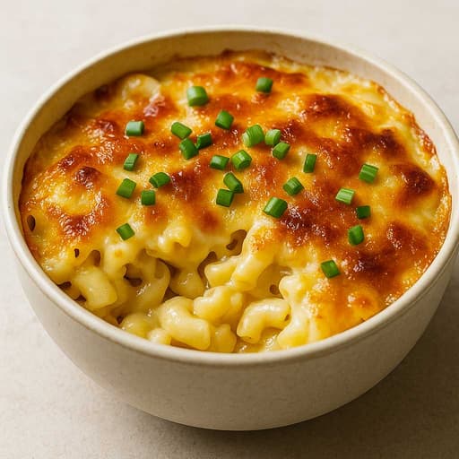 Cheese-Pull Merienda Mac & Cheese Bake image