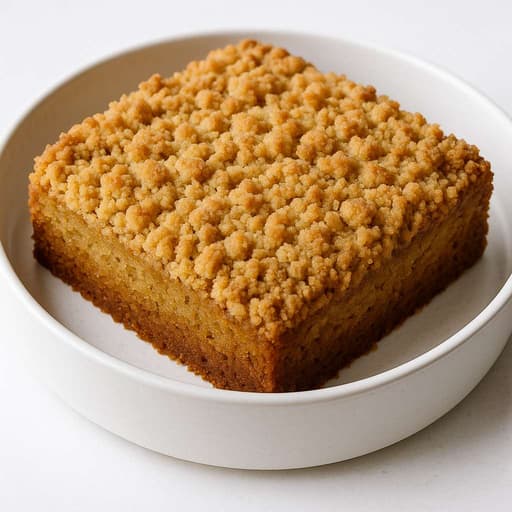 Irresistible Banana Crumble Cake with Cinnamon Streusel image