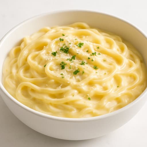 Creamy Cheese Sauce Pasta That Melts in Your Mouth image