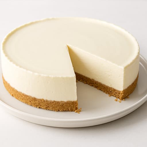 Creamy No-Bake Cheesecake by Chef RV (Easy & Crowd-Pleaser) image