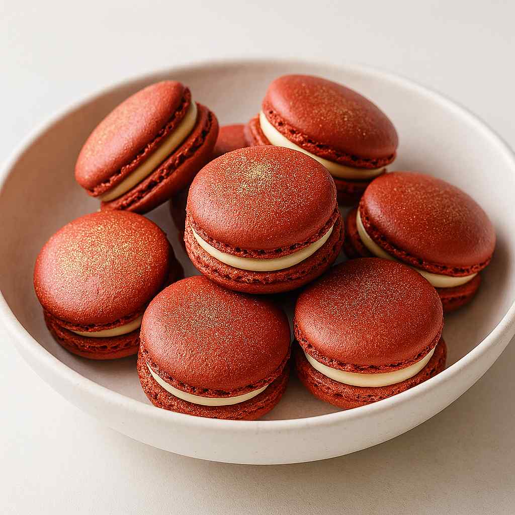 Coffee Anise Macarons image