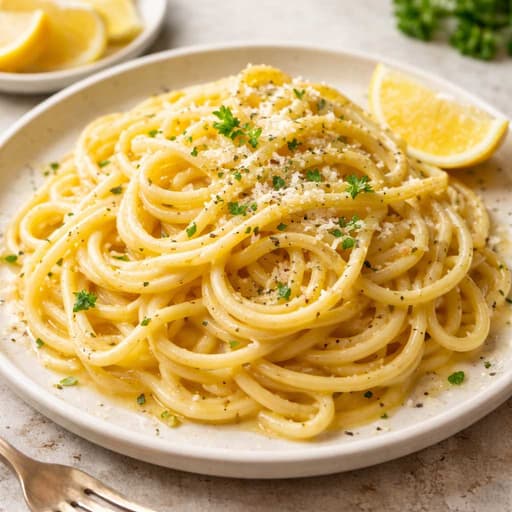 Creamiest Butter Pasta With Lemon image