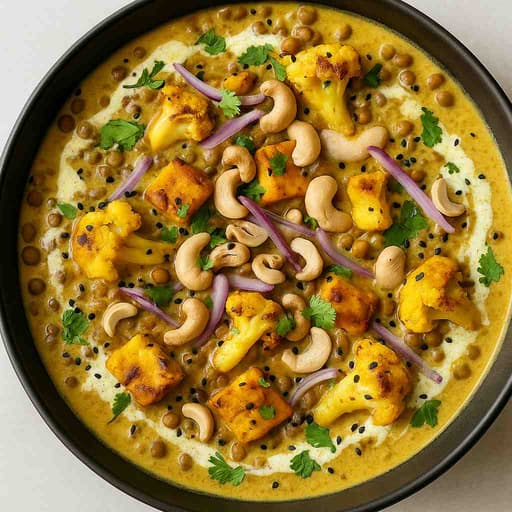 Creamy Lentil & Tofu Korma—43g Protein Hit image