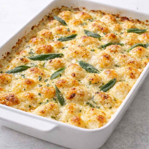 Creamy Sage Gnocchi Gratin image