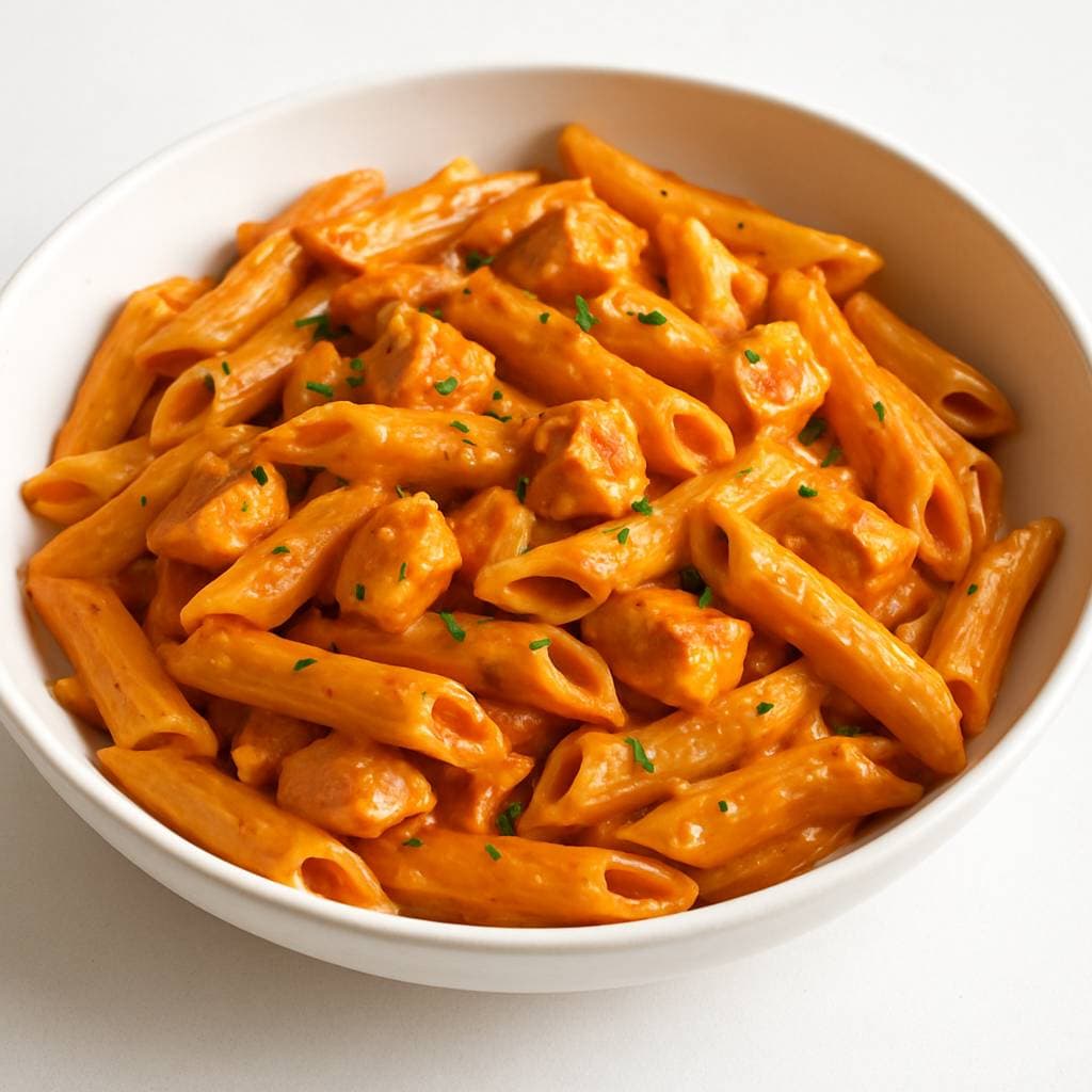 Quick & Easy Creamy Spicy Chicken Pasta image
