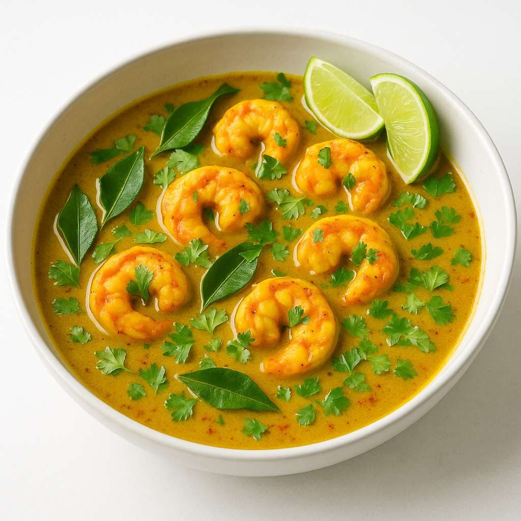 Crevettes Curry Coco image