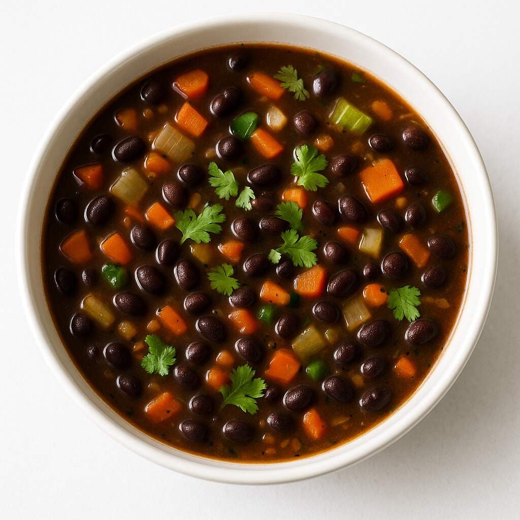 Cumin-Spiked Black Bean Soup image