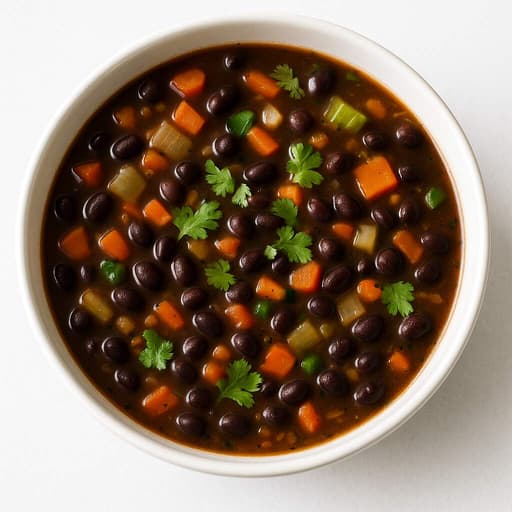 Cumin-Spiked Black Bean Soup image