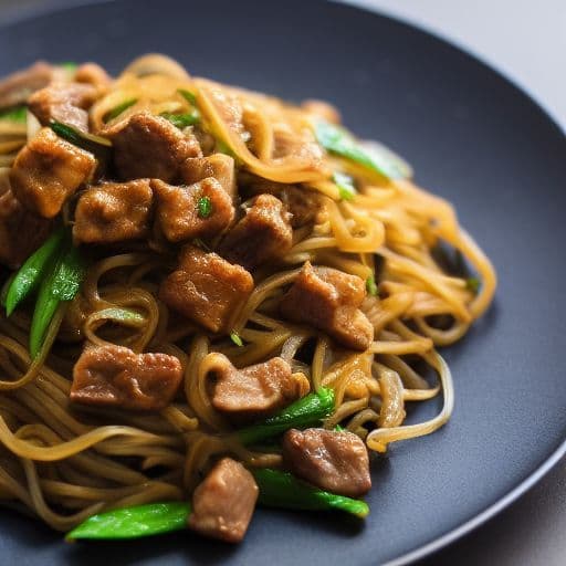 Easy Taiwanese Rice Noodles Recipe image