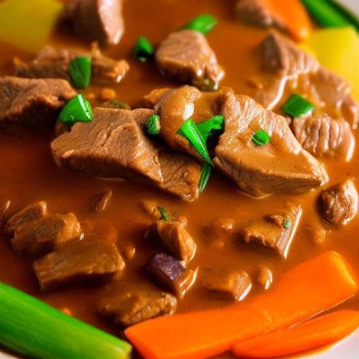 Filipino Beef Kare-Kare Recipe image