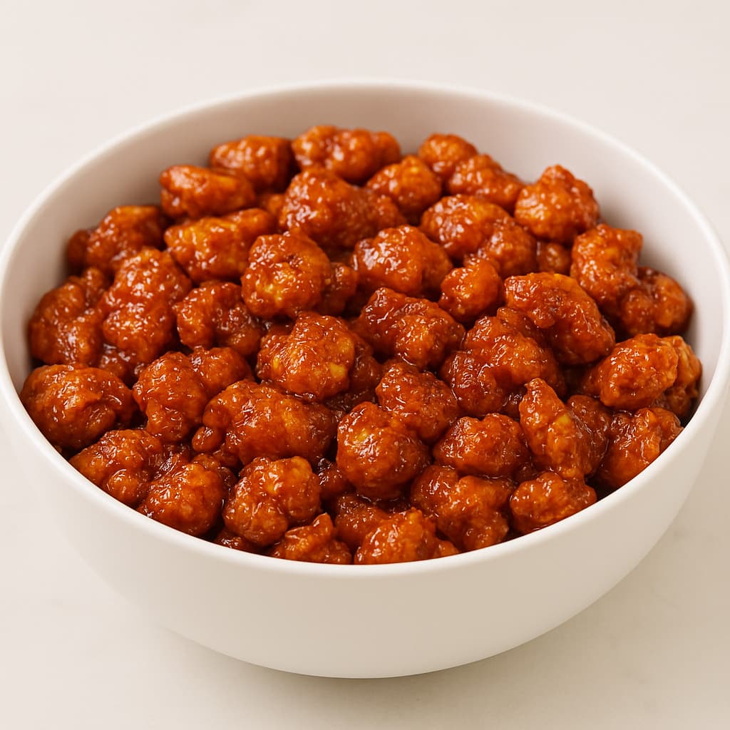 High Protein Crispy Korean Popcorn Chicken image