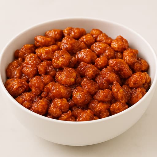 High Protein Crispy Korean Popcorn Chicken image