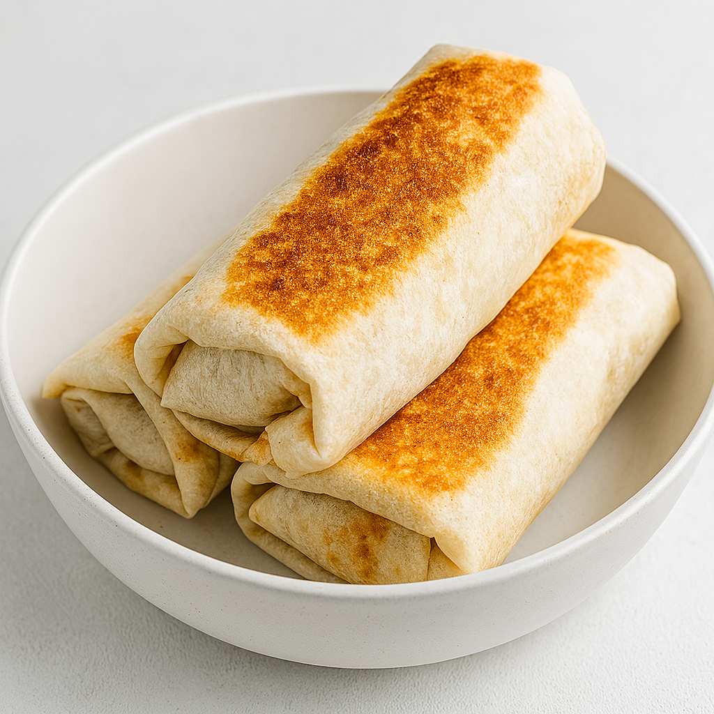 High Protein Loaded Breakfast Burritos image