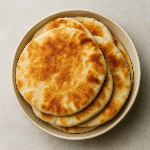 Fluffiest No-Oven Pita Bread Ever—Soft, Puffy & Foolproof! image