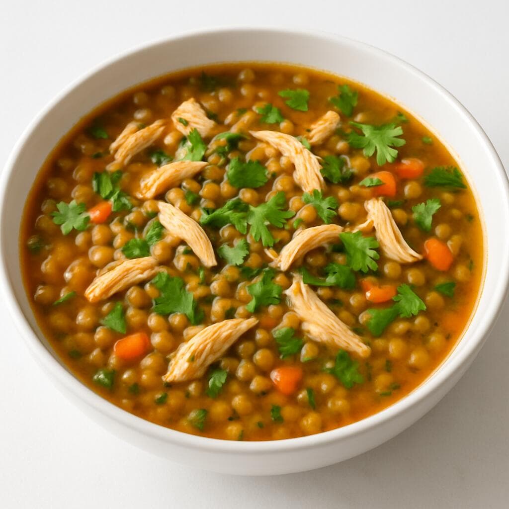 Italian Lentil Soup with Chicken image