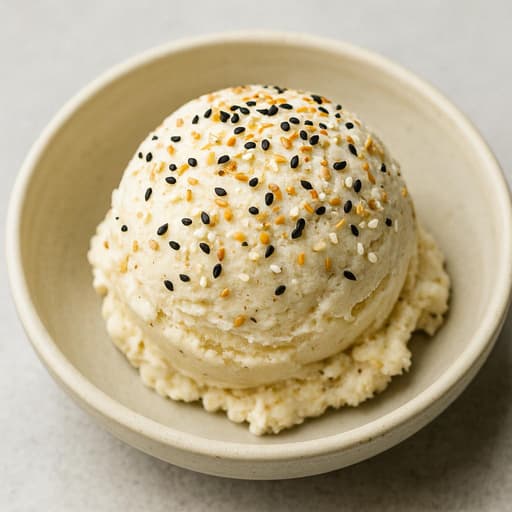 Jeni’s Everything Bagel Ice Cream 🥯✨ (Savory-Sweet Scoop) image