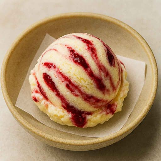 Jeni’s Goat Cheese & Red Cherry Ice Cream 🍒🧀 (Tangy & Luxurious) image