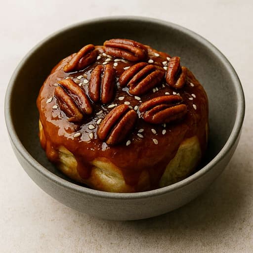 Gooey Maple Pecan Pumpkin Sticky Buns (Bakery-Style) image