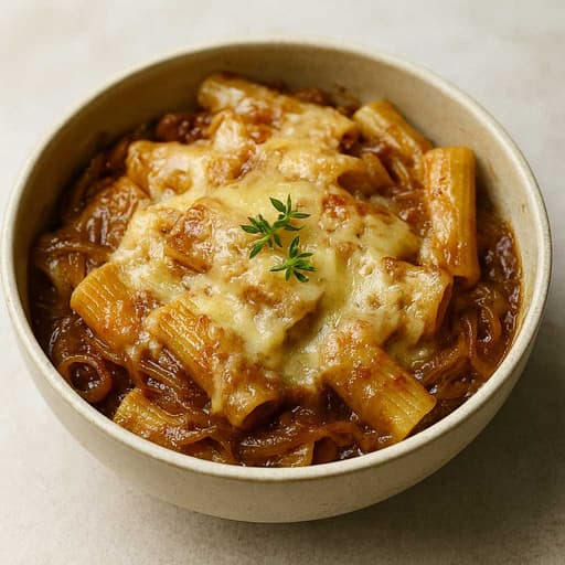 One-Pot Caramelized French Onion Pasta Bake image