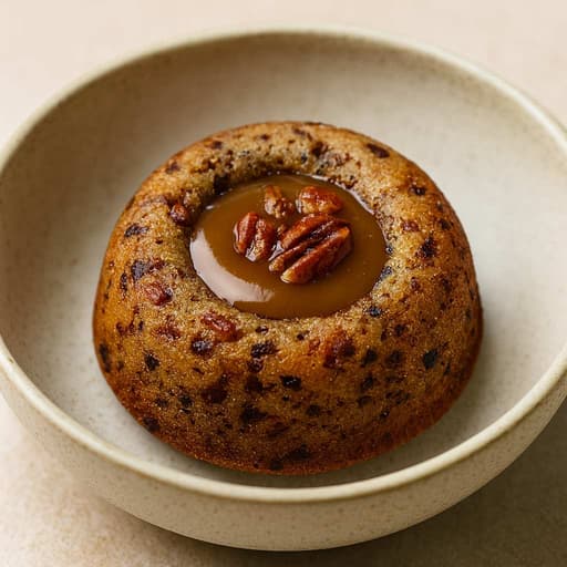 Pecan Chocolate Tigres with Salted Caramel Filling image
