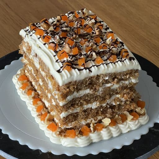 Epic Carrot Cake with Pineapple and Light Cream Cheese Frosting image