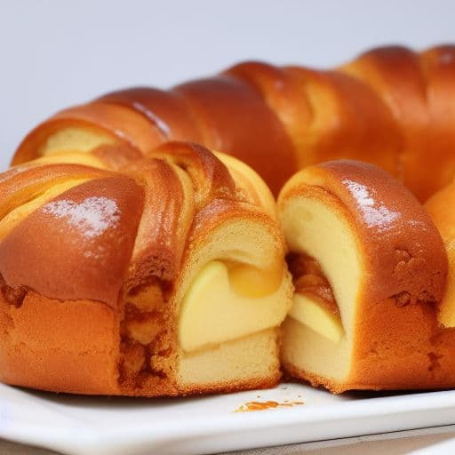 Richard Bertinet Apple Caramel Brioche image