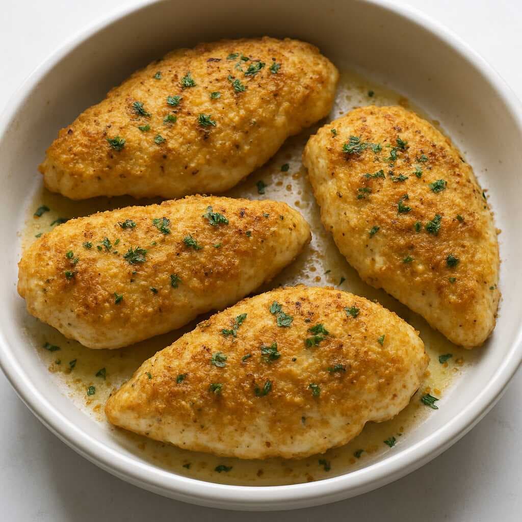 Simple Italian Parmesan Chicken image