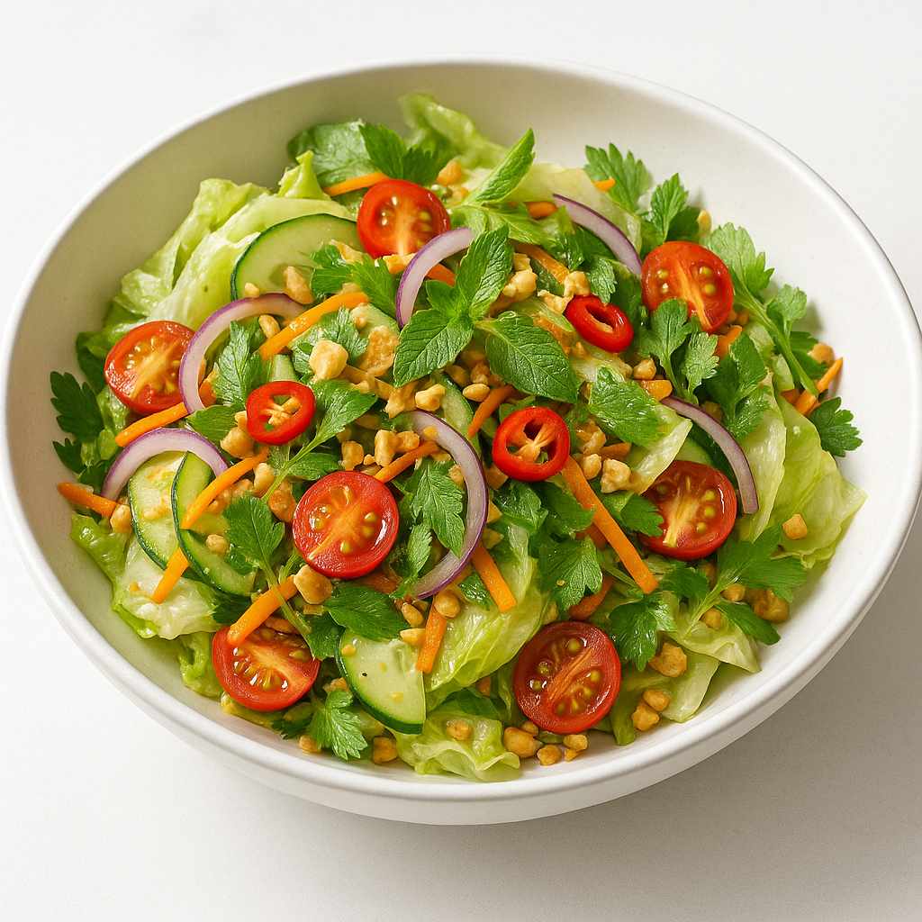 Thai-Inspired Iceberg Lettuce Salad image