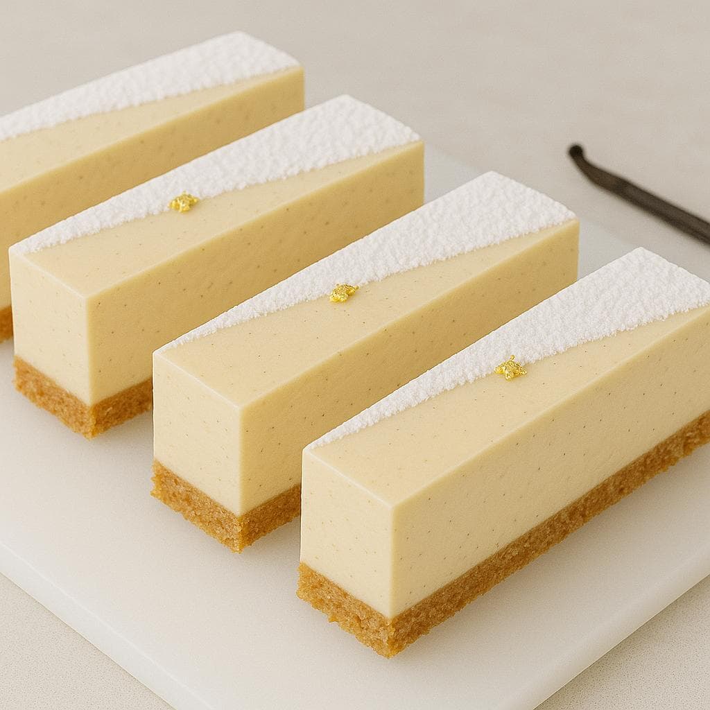 This Vanilla Namelaka Cheesecake Will Ruin All Other Cheesecakes for You image