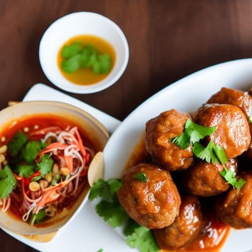 Vietnamese Meatballs Xiu Mai image