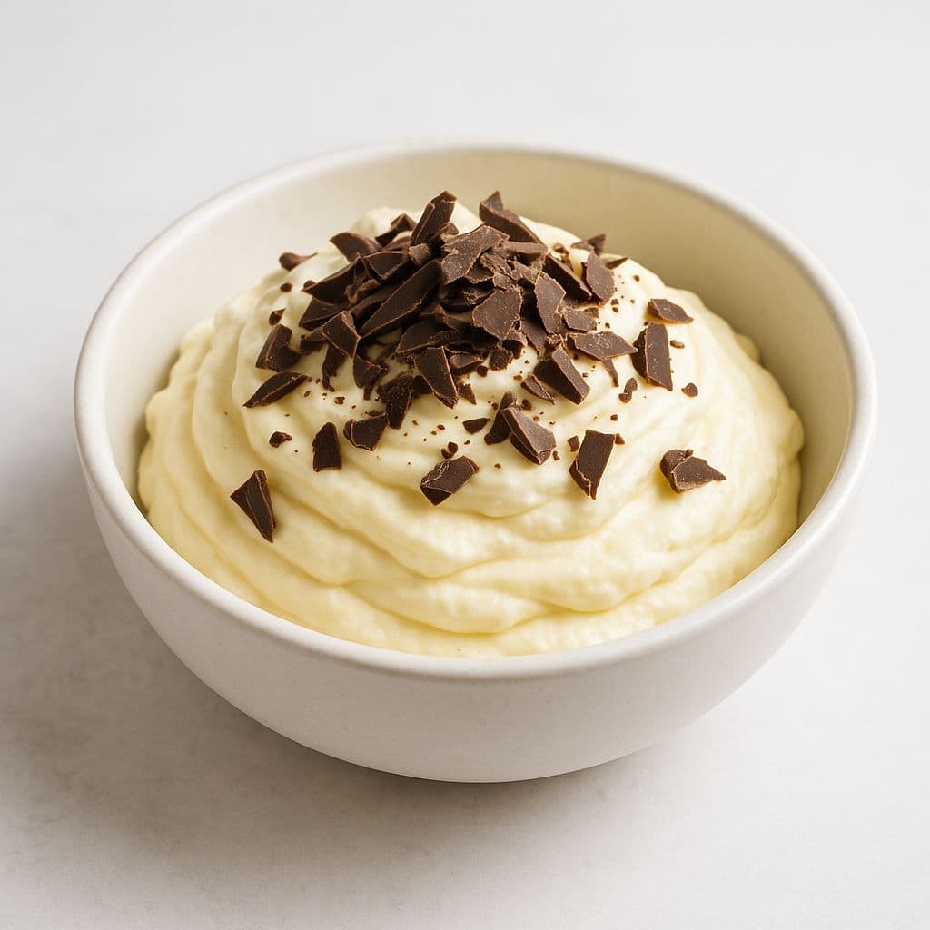 White Chocolate Stracciatella Mousse image